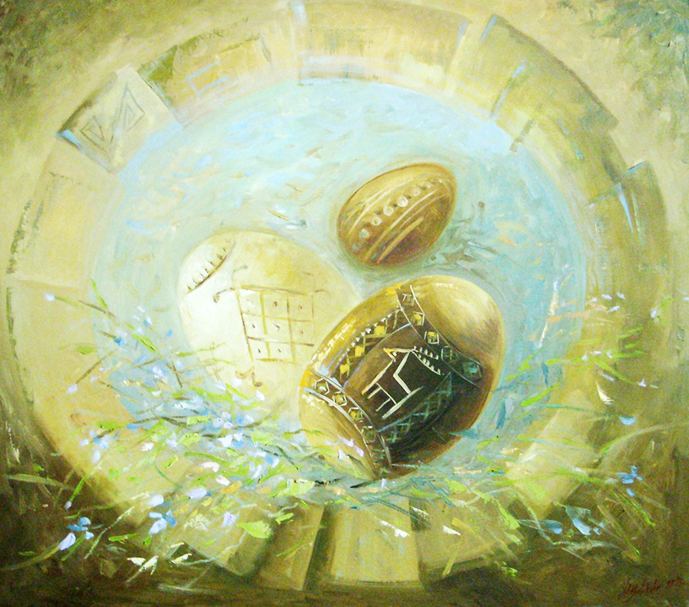 «Свято Великодня». 2013. Полотно, олія